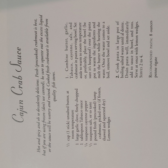 Kitchen Nocook Pasta Sauces Cookbook Joie Warner Pier 1 Poshmark